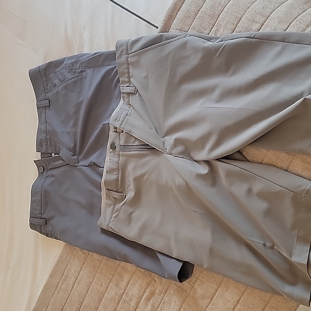 Puma and Adidas Grey Golf Shorts